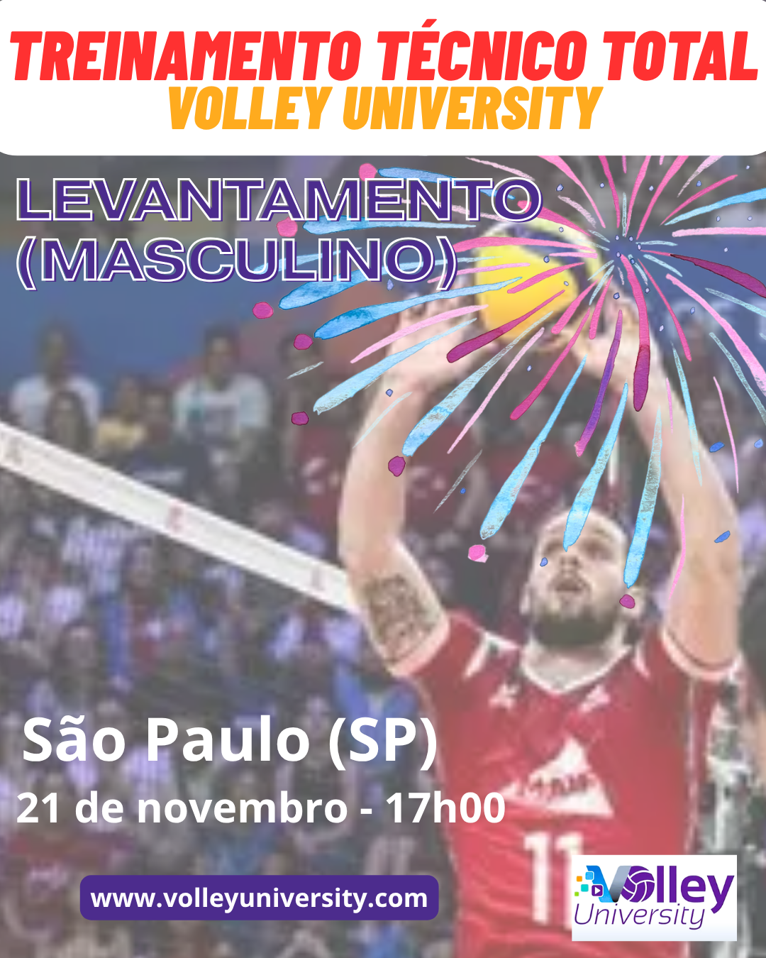 Treinamento Técnico Total - LEVANTAMENTO (masculino)