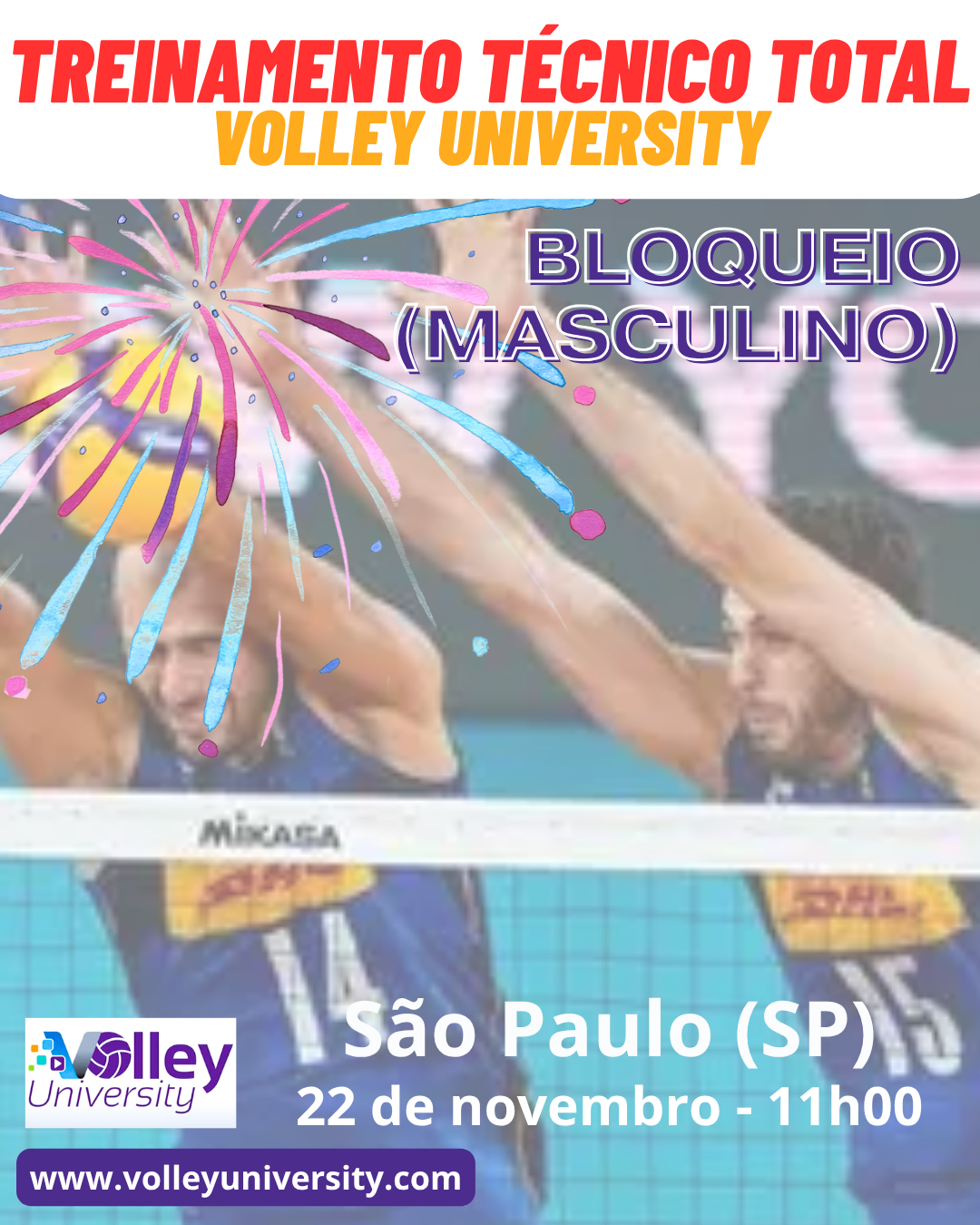 Treinamento Técnico Total - BLOQUEIO (masculino)