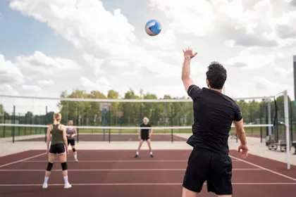 Aprendizagem no voleibol