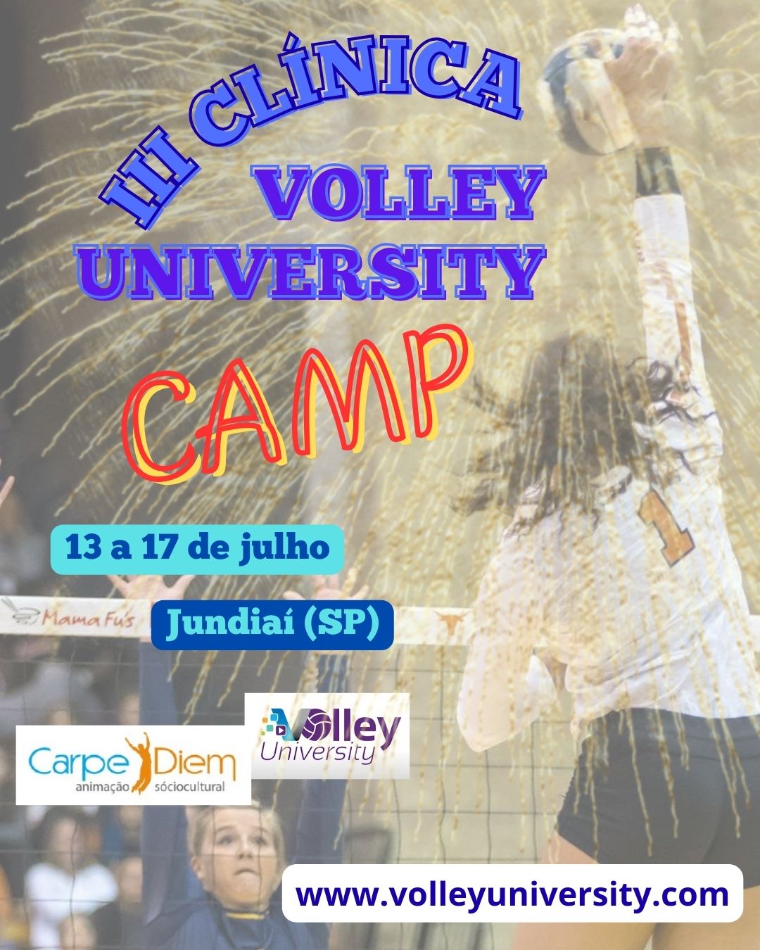 III Clínica Volley University Camp